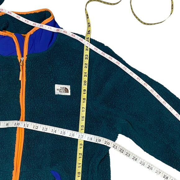 NORTH FACE  RAGE VINTAGE FLEECE FULL ZIP JACKET Size L brown label - Picture 12 of 12